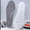 Plantillas de Entrenamiento Militar para Hombres, Anti-Olor, Absorbentes de Sudor, Amortiguación 4D, Cómodas para Estar de Pie Mucho Tiempo, Absorción de Impactos Deportivos, Antibacterianas, Transpirables, Soporte de Arco para Correr para Mujeres