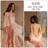 Doce desejo lingerie sexy estilo antigo moda nacional Hanfu sedutora barriga blusa uniforme terno pijamas para mulheres 0158
