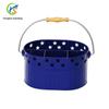 Cesta Oval com Múltiplos Compartimentos para Facas e Garfos Balde de Armazenamento para Facas, Garfos e Colheres Cozinha Escandinava Utensílios Diários Tanque de Armazenamento de Ferro