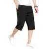 Pantalones Casuales Nuevos de Verano, Shorts de Estiramiento en Cuatro Direcciones para Hombre, Pantalones de 6 Puntos, Pantalones Sueltos Elásticos de 7 Puntos para Hombre