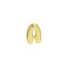 Popular Latón Dorado 18K Brillante Globo Burbuja DIY 26 Colgante Collar Inglés
