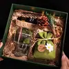 Set de Regalo de Aromaterapia de Pino y Musgo - Regalo de Aromaterapia sin Llama, Decoración de Difusor de Aroma, Recuerdo de Aromaterapia para el Hogar