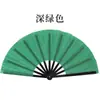 Abanico de Tai Chi Kung Fu, Abanico Rojo Sonoro, Abanico Plegable de Un Pie, Abanico de Baile Universal de Hueso de Plástico para Danza China y Artes Marciales, Venta al por Mayor