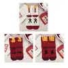 Hazte Rico Pronto, Calcetines Rojos, Calcetines de Año Nuevo, Calcetines de Navidad, Calcetines del Año del Zodiaco, Calcetines Rojos