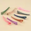 Pinza Larga Vintage para el Cabello con Flequillo, Pasador Lateral para Niñas, Pinza de Pato Larga Linda que No Daña el Cabello