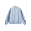 Yidao Roupas Vintage 2026 Outono Novo Estilo Japonês Listrado Vertical Simples Solto Estilo Old Money Jaqueta Harrington Curta Masculina