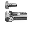 Conector Galvanizado Engrosado Sin Soldadura para Accesorios de Invernadero, Codo en T, Cruz en T, Clip de Fijación, Conector para Tendedero