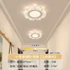 Luz minimalista ultrafina para pasillo, luz empotrada para entrada, LED de entrada, sensor de cuerpo humano, luz de techo para balcón, luz para hueco de escalera