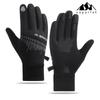 Guantes de exterior para hombre invierno cálido terciopelo interruptor antideslizante a prueba de viento impermeable conducción motocicleta invierno mujer
