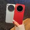 Adecuado para funda de teléfono de metal corrugado para vivo X300, funda con botón de metal para IQOO 15, funda protectora anticaídas de cobertura total para S60