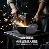 Olla de Hierro de Titanio Estilo Tiktok Multifuncional Antiadherente Engrosada Sartén de Hierro Olla de Hierro Fundido Compatible con Estufas de Inducción y Estufas de Gas