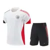 2526 Real Madrid Manga Corta Miami Uniforme de Entrenamiento Adulto Manga Corta Uniforme de Fútbol Transpirable Nápoles Traje de Manga Corta