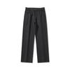 Pantalones casuales caqui claro retro estilo japonés para hombre, delgados rectos lavados de pierna ancha sueltos para primavera y verano, ropa de hombre para primavera y otoño