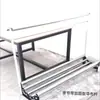 Mesa de Corte Máquina Tensora de Tela Rodillo Simple Colocación Manual de Tela Marco Tensado de Tela Máquina de Retorno de Tela