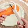 Descascador de aço inoxidável doméstico, descascador multifuncional de frutas e vegetais para cozinha, ferramenta de descascar batata e cenoura