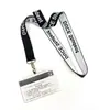 Cordões para Crachás de Identificação de Trabalho, Crachás de Exposição, Cordões de Marca, Serigrafia, Transferência Térmica, Impressão de Cordões com Logo