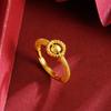 Anillo de cuentas de transferencia Shajin para mujer, diseño de temperamento de lujo ligero, estilo nacional retro Ruyi, fabricantes de accesorios de Yiwu al por mayor