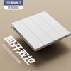 Tep Electricista Internacional F11 Empotrado Tipo 86 Panel Blanco Mate Tacto Piel Interruptor Enchufe Oblicuo de Cinco Orificios Aire Acondicionado 3 Orificios 16A