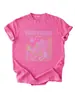 Camiseta casual y elegante de manga corta con cuello redondo para mujer, tienda independiente Amazon Wish, Margaritas de Medianoche