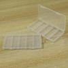 Caja de Plástico Transparente de 5 Compartimentos para Herramientas de Ferretería, Empaque de Piezas, Caja de Almacenamiento, Caja para Exhibición y Clasificación de Accesorios de Pesca