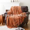 Manta para Sofá de Amazon, Manta Casual Americana, Manta Decorativa para Sala de Estar y B&B, Toalla de Cama, Manta Colorida de Estilo Étnico