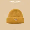 Chapéu Gorro Quente de Outono e Inverno para Bebês Meninas Chapéu de Lã Chapéu de Tricô Cachecol Masculino Proteção de Orelha Espessada Chapéu Infantil Tudo-em-Um