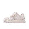 2025 Nuevos Zapatos Blancos Versátiles de Otoño Zapatos de Mujer Nicho Zapatos de Lona de Suela Gruesa Zapatillas Ins Zapatos de Pan Estilo Campus