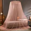 Mosquitero de Techo Modelo Nuevo para Uso Doméstico, Estilo Princesa, 1.8m, No Necesita Base, Forma de Cúpula, Malla Densa, De Pie en el Suelo, Dosel de Cama de 1.5m E18