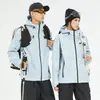 Jaqueta softshell Dimit, roupa de montanhismo à prova de vento e à prova d'água masculina, jaqueta com capuz esportiva e casual, agasalho feminino, logotipo personalizado disponível