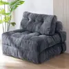 Sillón Sofá Personalizado Más Vendido de Amazon, Convertible a Posición para Dormir, Adecuado para Dormitorio, Balcón, Tatami, Sofá Compacto de un Solo Asiento