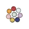 Cuentas de Color Mágico Acrílico Transparentes con Agujero Recto Cuentas de Colores para Pulseras de Cuentas Hechas a Mano Accesorios de Joyería Cuentas Rojas Populares en Vivo por Internet
