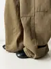 Calça Jeans Estilo Americano Ns Calça Cimitarra Retrô Primavera 2026 Nova Solta Versátil Calça Reta de Perna Larga 22007