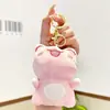 Lindo llavero de cordero de peluche, muñeco de peluche, colgante para bolso de pareja, juguete de máquina de peluches, accesorio de regalo