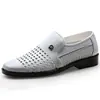 Zapatos de Hombre Más Vendidos en Verano 2026: Zapatos Casuales de Cuero Perforado, Cómodos, Versátiles, Transpirables, Zapatos de Estilo Británico para Negocios Casuales