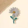 Broche de Girassol Mais Vendido em 2025, Alfinete de Girassol, Broche Elegante de Alta Qualidade para Terno