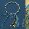Pulseira de corda vermelha ajustável Xizang em tricô fino feito à mão DIY pulseira acabada multicolorida fornecedor fabricante