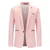 Amazon Comércio Exterior Novo Terno de Negócios Masculino Solto de Botão Único plus size Moda Casual Jaqueta de Terno Cardigã