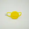 En stock accesorio de patito amarillo celebridad de internet casco libélula de bambú collar con correa gafas de sol luz TikTok estilo roto decoración de coche de pato