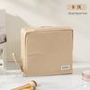 Bolsa cosmética de pie, Estuche para lápices de gran capacidad, Bolso de mujer, Bolsa de almacenamiento para viajes, Impermeable y resistente al desgaste, Se puede colgar en maletas