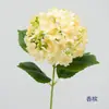 Flores artificiais, flores de seda, materiais florais para casamento, hortênsias de haste única com ramos decorativos, arranjo para cena de casamento, paisagismo externo, arranjos de flores de hortênsia