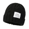 Gorro de Invierno Grueso de Moda para Mujer, Tejido Trenzado, Estilo Coreano Retro, Versátil, Protector de Orejas, Holgado