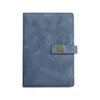 Caixa de Presente Conjunto de Cadernos de Negócios com Logo, Fivela de Flor de Janela Estilo Chinês, Caderno Espesso para Reuniões de Escritório, Diário Simples