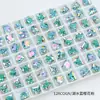 Dongzhou Cabeza de Gato Arte para Uñas Diamante Joyería Accesorios Punto Brillante Fondo Puntiagudo Diamante de Vidrio Nuevo Uña Diamante Pegajoso Uña Portátil Montículo de Uñas Diamante