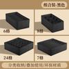 Caja de Almacenamiento Plegable para Ropa Interior, Organizador de Rejilla Tipo Cajón con Compartimentos para Sujetadores y Calcetines