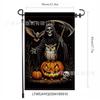 Bandera de Jardín de Halloween Nueva Transfronteriza Festival de Fantasmas de Terror Suministros Decorativos Bandera Fiesta al Aire Libre Bandera de Jardín de Halloween