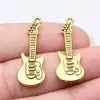 12x 35mm 1.7g multicolor DIY accesorios para collar pulsera deportes Música Guitarra colgante