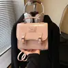 Nueva Mochila de Moda de Verano de Nicho de un Solo Hombro para Viajar con Popular Colorido Bloqueo de Color Estilo Universitario 2026