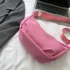 Bolso Cruzado de Nicho para Estudiante Celebridad de Internet 2023 Nuevo Estilo Mori Combinable Bolso de Pecho para Mujer ins Casual Lona Bolso Dumpling