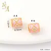 Acessórios para Pulseira DIY Banhados a Ouro Antigo que Preservam a Cor, Contas que Aumentam a Sorte, Joias de Pulseira Feitas à Mão, Acessórios de Joia Estilo Vintage