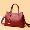 Bolso tote de mujer en bloques de color otoñal, gran capacidad, adecuado para ir al trabajo, diseñado para madres de mediana edad, nuevo estilo 2026, bolso de hombro/bolso cruzado multicapa